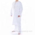 High Neck Jubba White Arabia